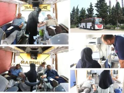 كاركنان نيروگاه نكا بیش از ۲۸ هزار سي سي خون اهداء کردند