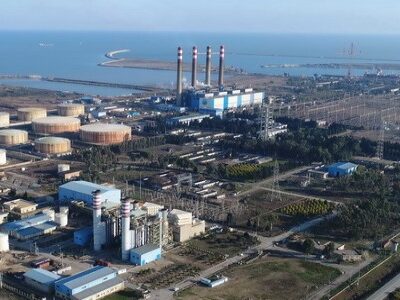 بیش از ۲ میلیارد کیلو وات ساعت انرژی خالص در واحدهای نیروگاه نکا تولید شد