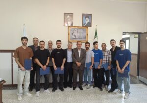تجلیل از ورزشکاران افتخارآفرین دانشگاه علوم و فنون مازندران در المپیاد ملی دانشجویان