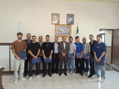 تجلیل از ورزشکاران افتخارآفرین دانشگاه علوم و فنون مازندران در المپیاد ملی دانشجویان